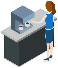 ダートコーヒー業務仕様の本格コーヒーマシンがお手頃費用で導入できるレンタルサービス